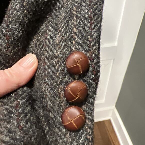 Vintage Men’s Harris Tweed 100% Scottish Wool Made For Hamburger Kennedys - Picture 4 of 16